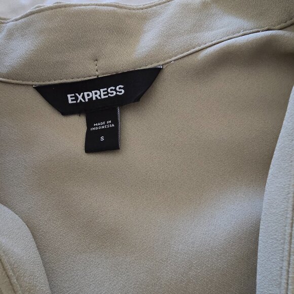 Express Sleeveless Top Beige Size Small - Picture 2 of 3